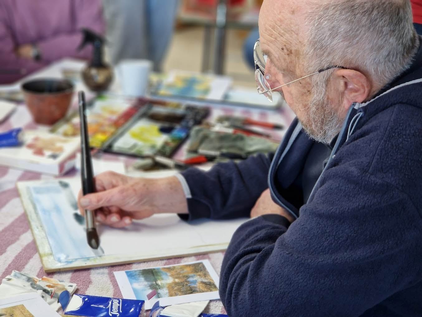 HEINZ BÜCHELE: Das lockere Aquarell: Kalkül und Zufall | So 30. Mai